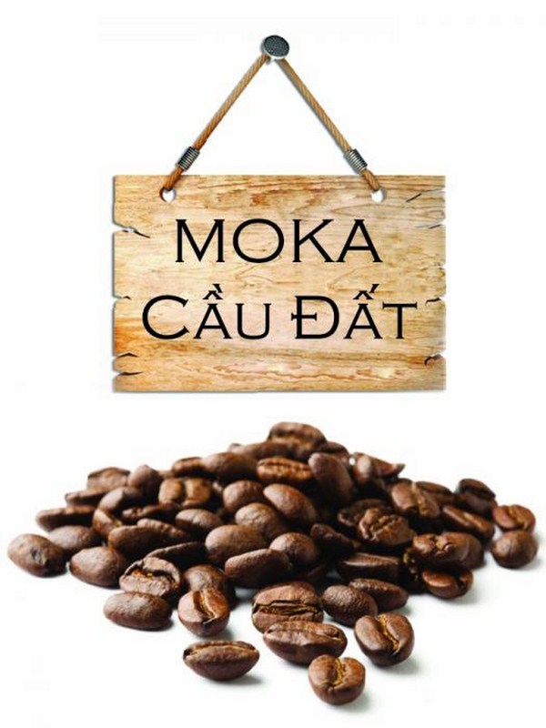 Cà phê hạt Moka - Cầu Đất